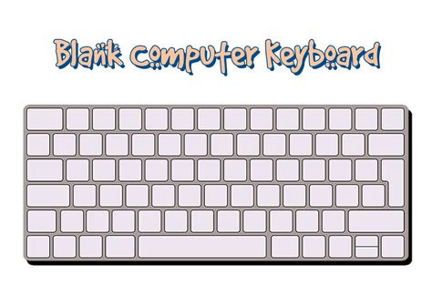 keyboard blank template|blank keyboard printable worksheet.